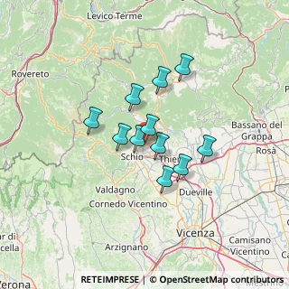 Mappa Via Salzena, 36014 Santorso VI, Italia (9.47727)