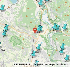 Mappa Piazza S. Zenone, 23887 Olgiate Molgora LC, Italia (6.4345)