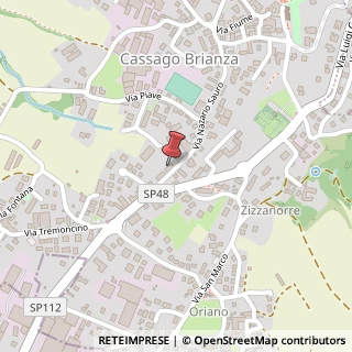 Mappa Via N. Sauro, 52, 23893 Cassago Brianza, Lecco (Lombardia)