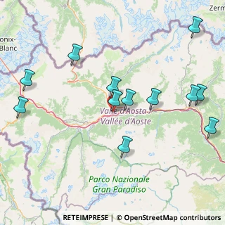 Mappa Via Trottechien, 11100 Aosta AO, Italia (18.42417)