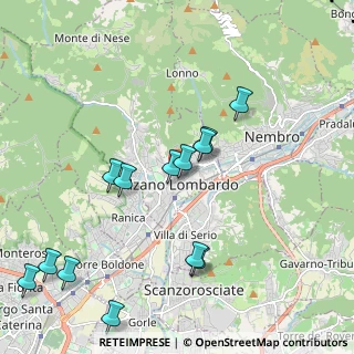 Mappa Via Capitano G. Grazioli, 24022 Alzano Lombardo BG, Italia (2.20231)