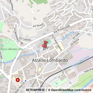 Mappa Via Gianbattista Grazioli, 8, 24022 Alzano Lombardo, Bergamo (Lombardia)