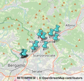 Mappa Via Capitano G. Grazioli, 24022 Alzano Lombardo BG, Italia (2.98692)