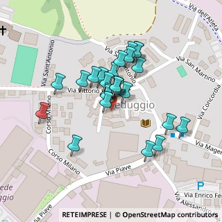 Mappa Piazza Italia, 20837 Veduggio con Colzano MB, Italia (0.07692)