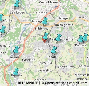 Mappa Piazza Italia, 20837 Veduggio con Colzano MB, Italia (2.82)