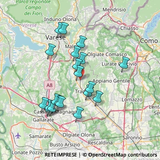 Mappa 21040 Venegono inferiore VA, Italia (7.174)