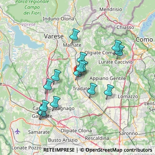 Mappa 21040 Venegono inferiore VA, Italia (6.874)
