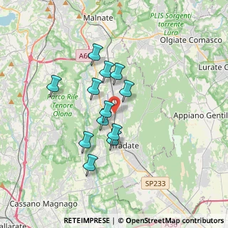 Mappa 21040 Venegono inferiore VA, Italia (2.7775)