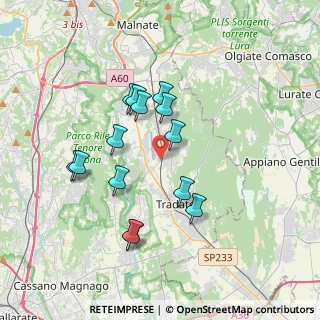 Mappa 21040 Venegono inferiore VA, Italia (3.25857)