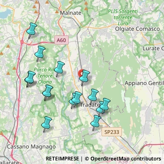 Mappa 21040 Venegono inferiore VA, Italia (4.268)