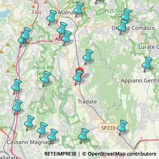 Mappa 21040 Venegono inferiore VA, Italia (6.2465)