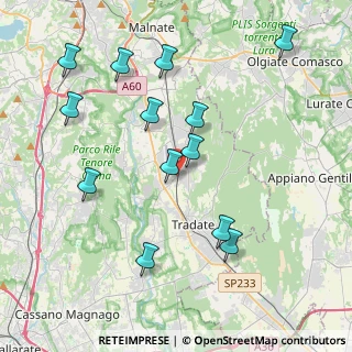 Mappa 21040 Venegono inferiore VA, Italia (4.26154)