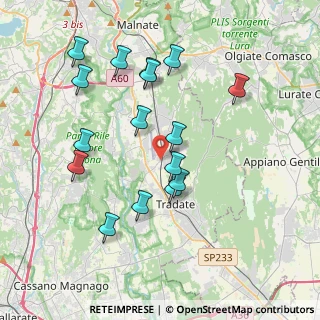 Mappa 21040 Venegono inferiore VA, Italia (3.80875)