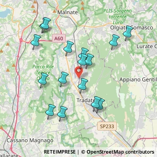Mappa 21040 Venegono inferiore VA, Italia (3.96688)