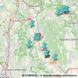 Mappa 21040 Venegono inferiore VA, Italia (4.55462)
