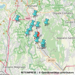 Mappa 21040 Venegono inferiore VA, Italia (2.77545)