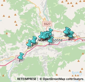 Mappa Via Chanoine Joseph Bréan, 11100 Aosta AO, Italia (2.48188)