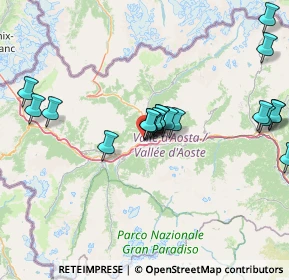 Mappa Via Chanoine Joseph Bréan, 11100 Aosta AO, Italia (15.48421)