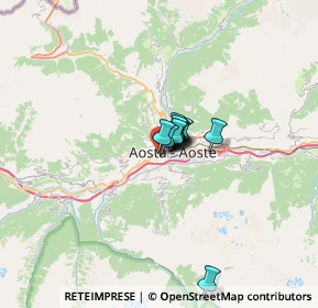 Mappa Via Chanoine Joseph Bréan, 11100 Aosta AO, Italia (2.62455)