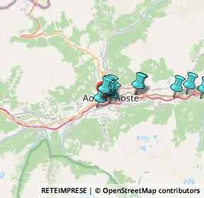 Mappa Via Chanoine Joseph Bréan, 11100 Aosta AO, Italia (4.51083)