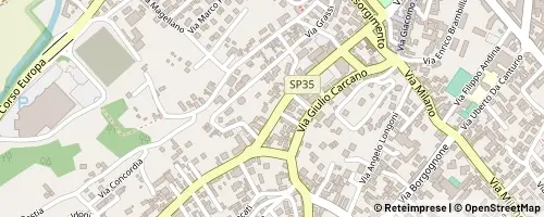 Mappa Cantù