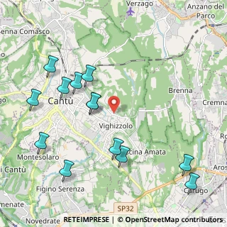 Mappa Via Monte Nero, 22063 Cantù CO, Italia (2.37538)