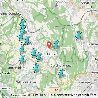 Mappa Via Monte Nero, 22063 Cantù CO, Italia (2.29538)