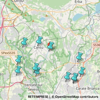 Mappa Via Monte Nero, 22063 Cantù CO, Italia (5.21583)