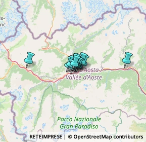 Mappa Via Xavier De, 11100 Aosta AO, Italia (4.805)