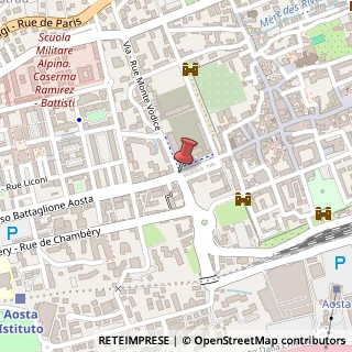 Mappa Piazza della Repubblica, 15, 11100 Aosta, Aosta (Valle d'Aosta)
