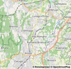 Mappa 22044 Inverigo CO, Italia (2.555)
