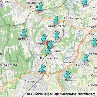 Mappa Via Enrico Fermi, 22044 Inverigo CO, Italia (2.31167)