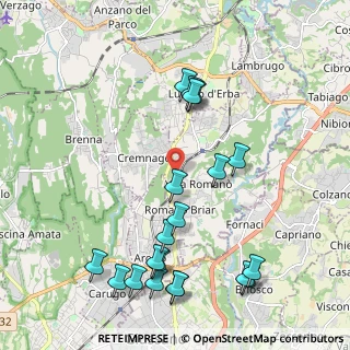 Mappa Via Enrico Fermi, 22044 Inverigo CO, Italia (2.3835)