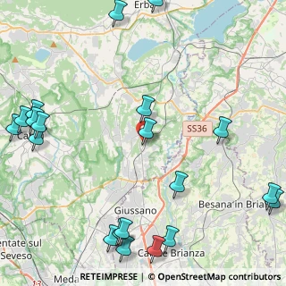Mappa Via Enrico Fermi, 22044 Inverigo CO, Italia (6.219)