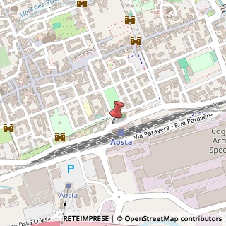 Mappa Piazza manzetti 2, 11100 Aosta, Aosta (Valle d'Aosta)
