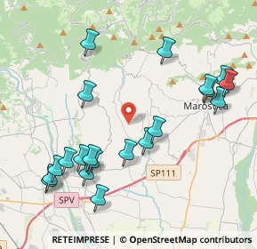 Mappa Via Costavernese, 36060 Molvena VI, Italia (4.5225)