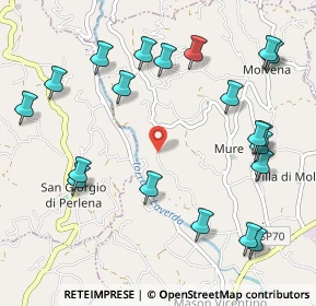 Mappa Via Costavernese, 36060 Molvena VI, Italia (1.2385)