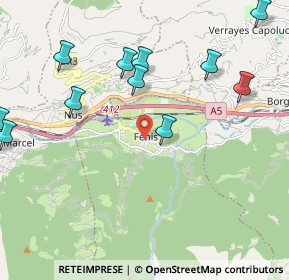 Mappa Baraveyes, 11020 Fénis AO, Italia (2.46)