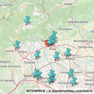 Mappa Via delle Viole, 36061 Bassano del Grappa VI, Italia (18.97933)
