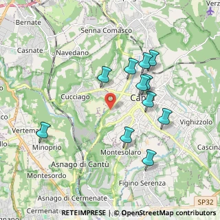 Mappa Centro commerciale Bennet Cantù, 22063 Cantù CO, Italia (1.79182)