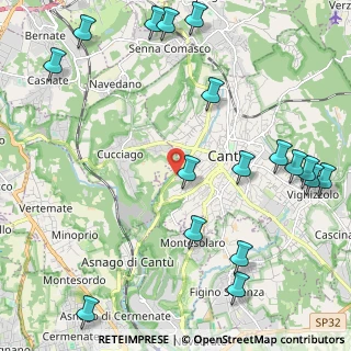 Mappa Centro commerciale Bennet Cantù, 22063 Cantù CO, Italia (2.87176)