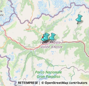 Mappa Corso Battaglione Aosta, 11100 Aosta AO, Italia (50.075)