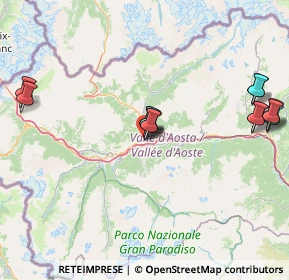 Mappa Corso Battaglione Aosta, 11100 Aosta AO, Italia (17.55538)