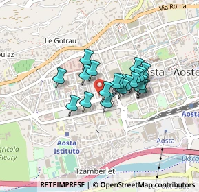 Mappa Corso Battaglione Aosta, 11100 Aosta AO, Italia (0.2735)