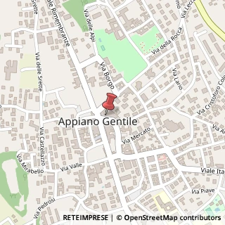 Mappa Via Grilloni, 4, 22070 Appiano Gentile, Como (Lombardia)