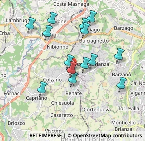 Mappa Via Indipendenza, 20837 Veduggio Con Colzano MB, Italia (1.75286)