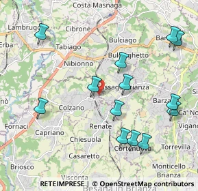 Mappa Via Indipendenza, 20837 Veduggio Con Colzano MB, Italia (2.25308)