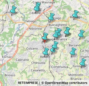 Mappa Via Indipendenza, 20837 Veduggio Con Colzano MB, Italia (2.07063)