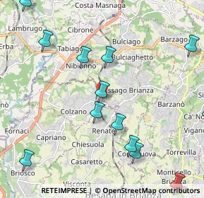 Mappa Via Indipendenza, 20837 Veduggio Con Colzano MB, Italia (2.60769)