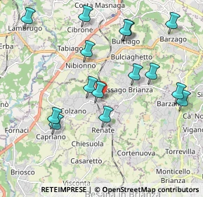 Mappa Via Indipendenza, 20837 Veduggio Con Colzano MB, Italia (2.12)